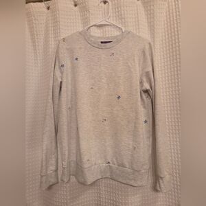 Gloria Vanderbilt Light Gray Top